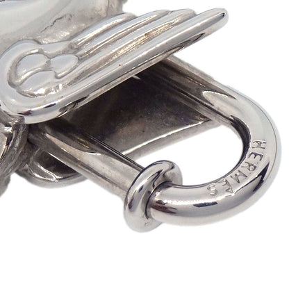 Hermes 1993 Le Cheval Pegasus Cadena Silver Small Good