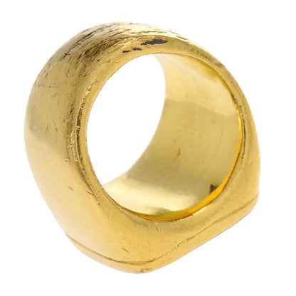 Chanel Ring Gold Gripoix #53