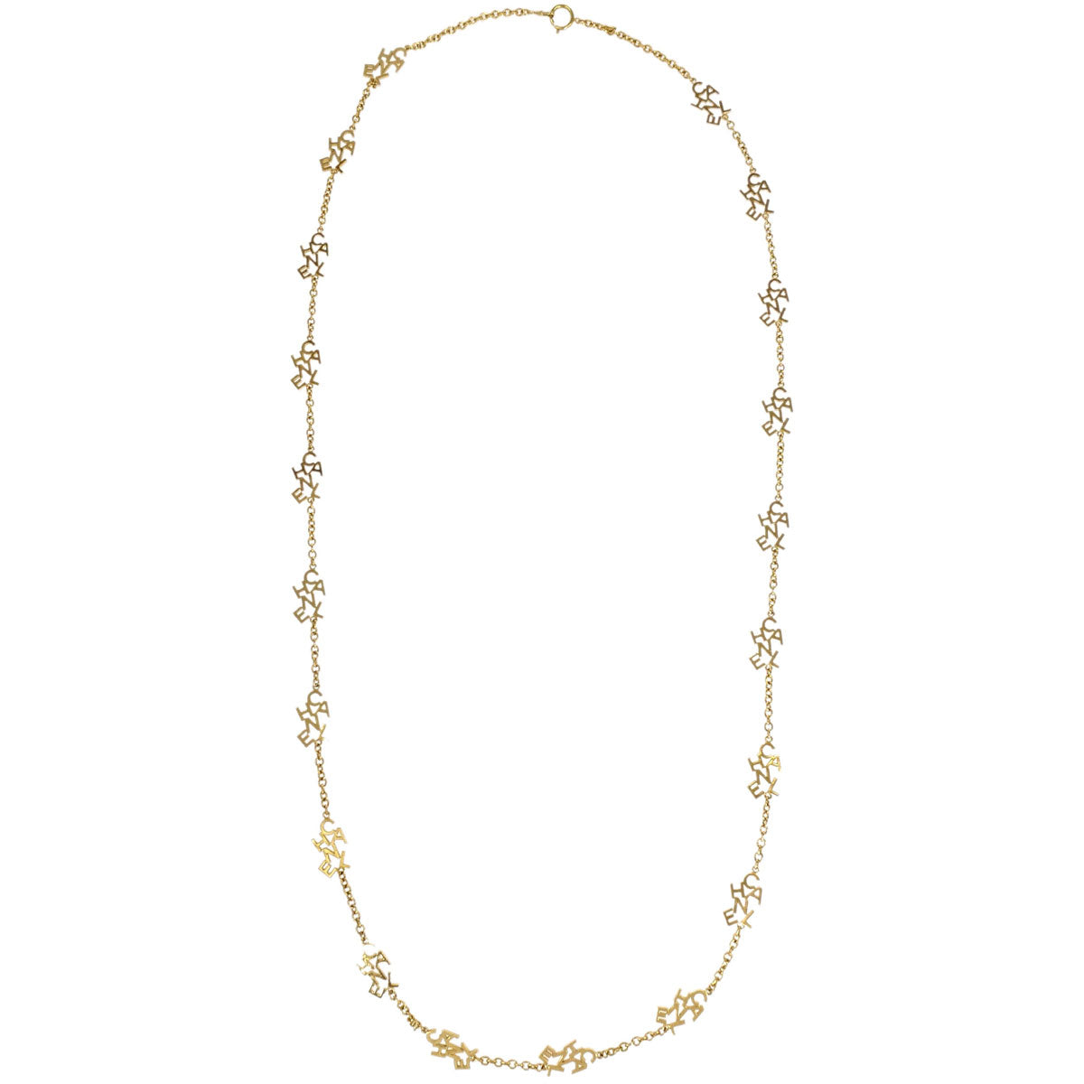 Chanel Gold Chain Long Necklace