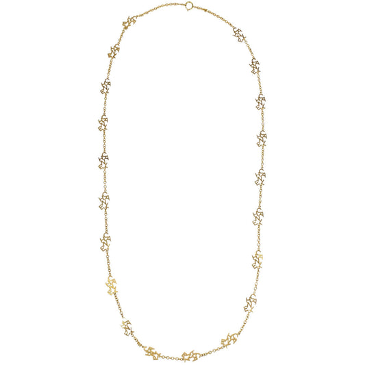 Chanel Gold Chain Long Necklace
