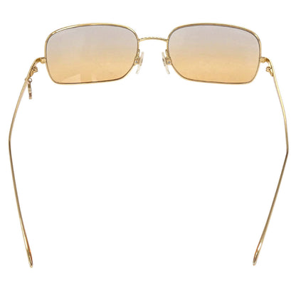 Chanel Sunglasses Eyewear Brown Rhinestone  54□17 135 Small Good