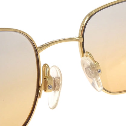 Chanel Sunglasses Eyewear Brown Rhinestone  54□17 135 Small Good