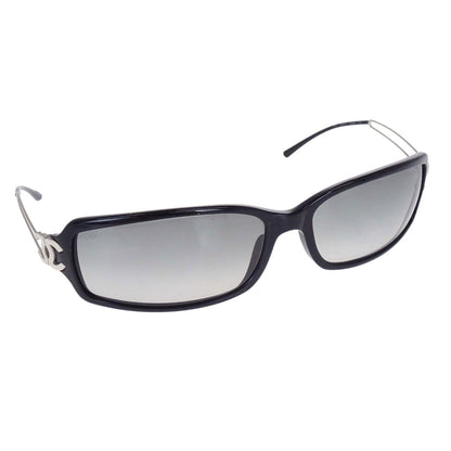 Chanel Sunglasses Eyewear Black 63□16 120 Small Good