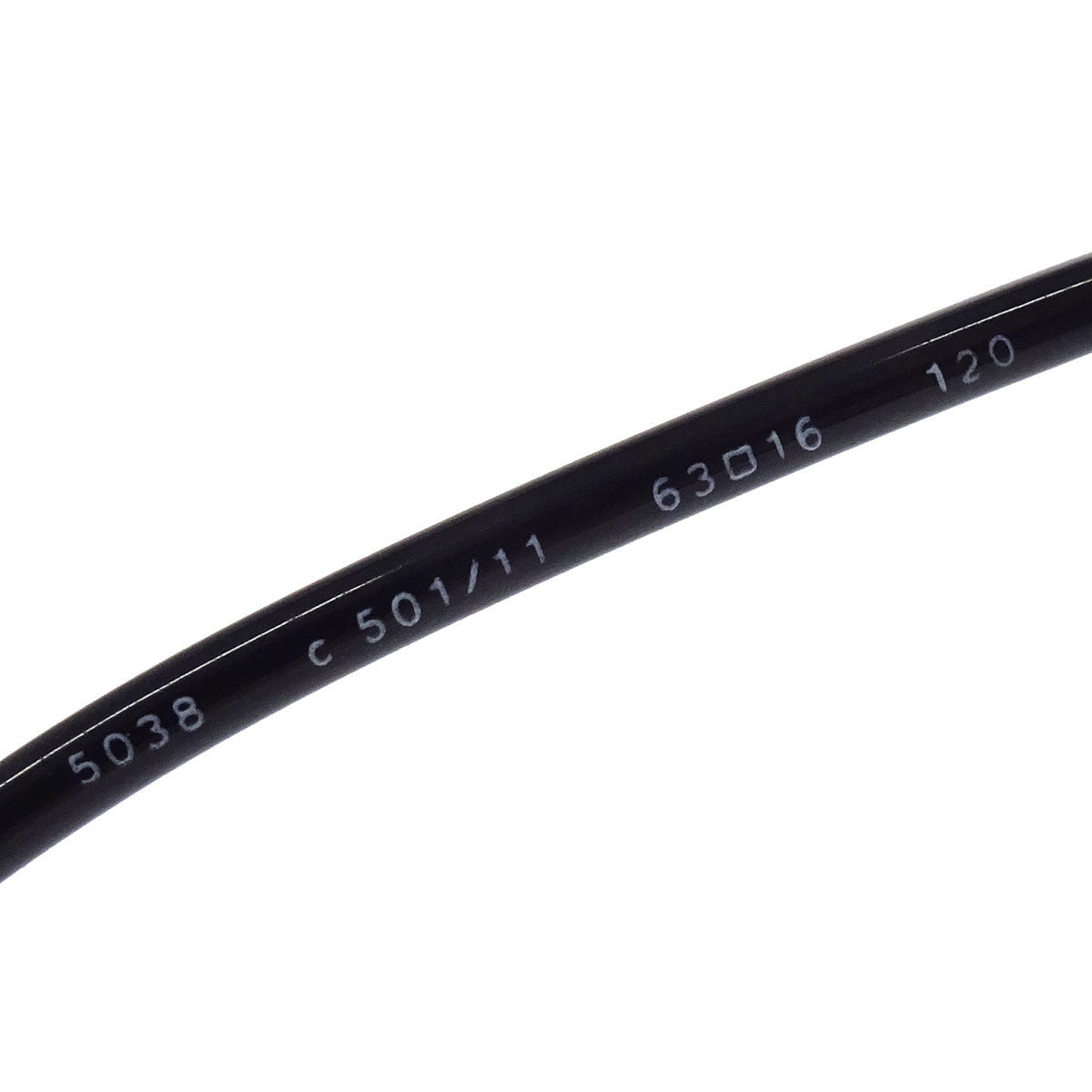 Chanel Sunglasses Eyewear Black 63□16 120 Small Good