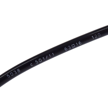 Chanel Sunglasses Eyewear Black 63□16 120 Small Good