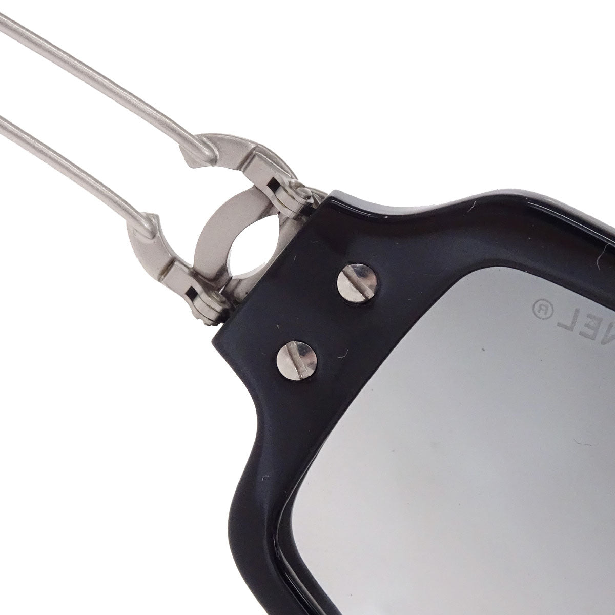 Chanel Sunglasses Eyewear Black 63□16 120 Small Good