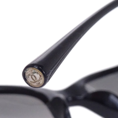 Chanel Sunglasses Eyewear Black 63□16 120 Small Good