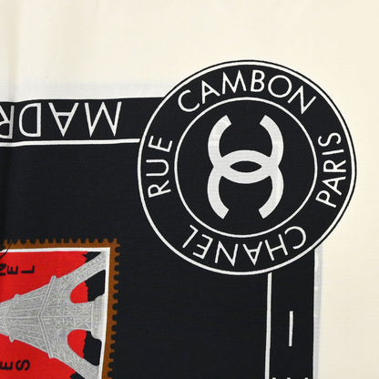 Chanel Black Scarf Stamp Small Good