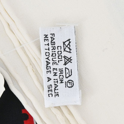 Chanel Black Scarf Stamp Small Good