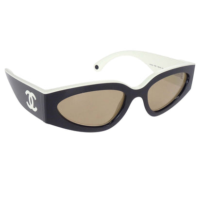 Chanel Sunglasses Eyewear Brown 54□20 140 Small Good