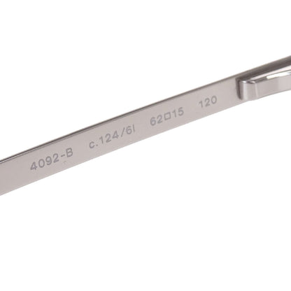 Chanel Sunglasses Eyewear Gray Rhinestone 62□15 120 Small Good