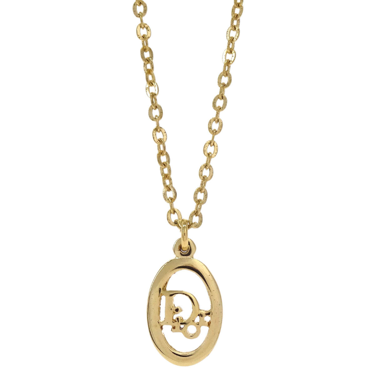 Christian Dior Necklace Pendant Gold