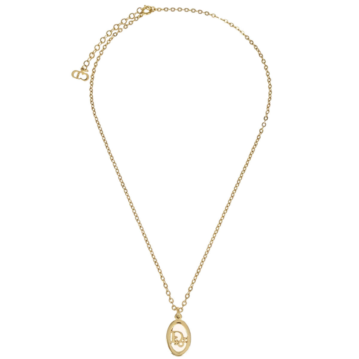 Christian Dior Necklace Pendant Gold