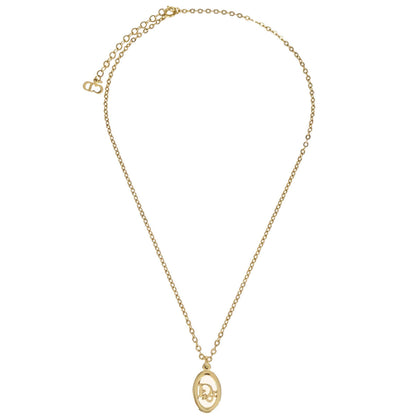 Christian Dior Necklace Pendant Gold