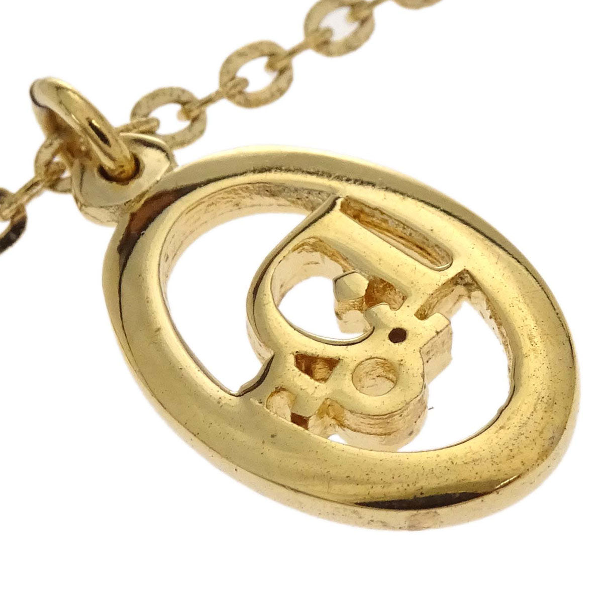 Christian Dior Necklace Pendant Gold