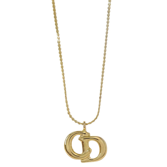 Christian Dior Necklace Pendant Gold