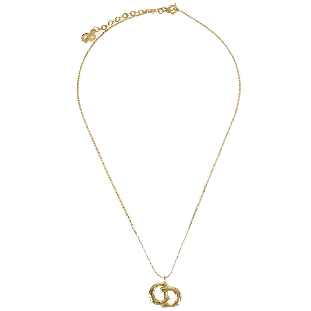 Christian Dior Necklace Pendant Gold