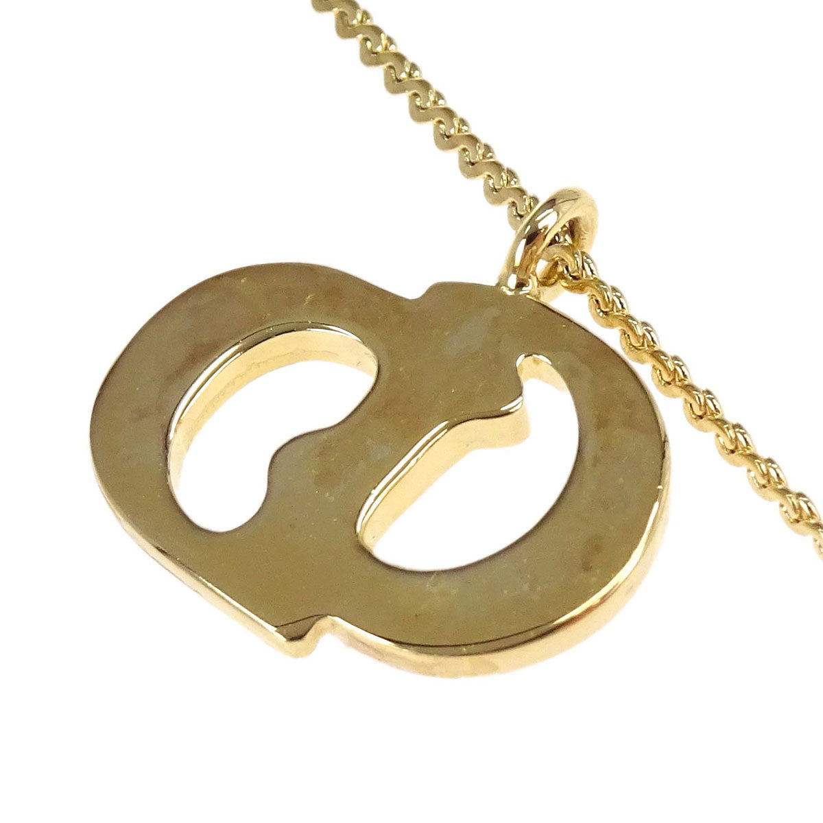 Christian Dior Necklace Pendant Gold