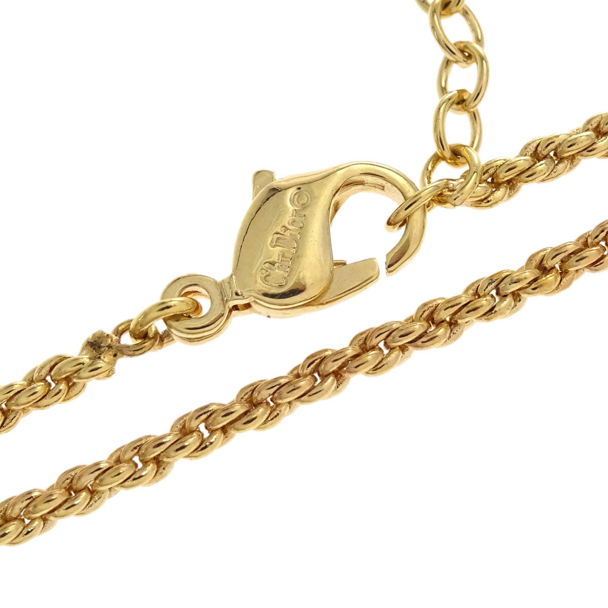 Christian Dior Necklace Pendant Gold