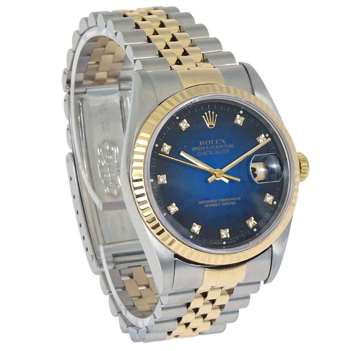 Rolex Oyster Perpetual Datejust 36mm Ref.16233G Self-winding Watch