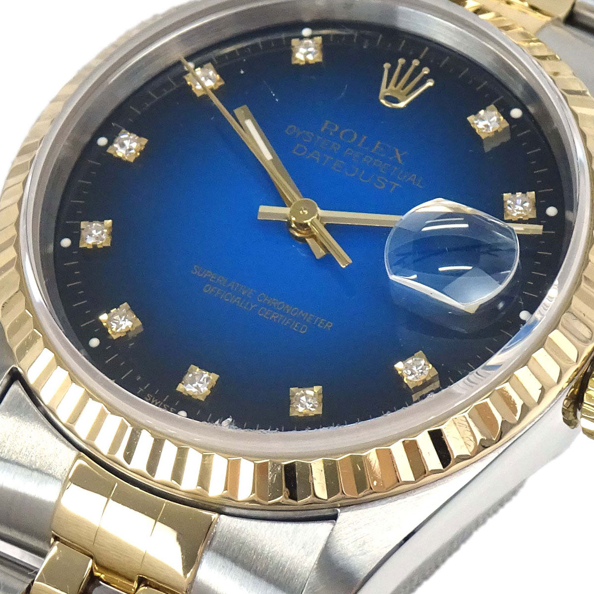 Rolex Oyster Perpetual Datejust 36mm Ref.16233G Self-winding Watch
