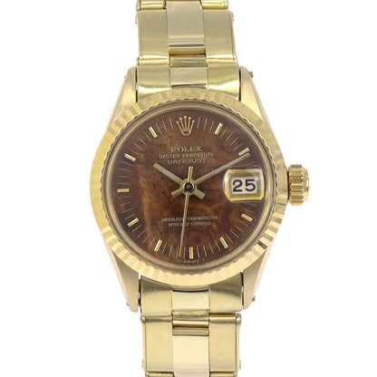 Rolex Oyster Perpetual Datejust 24mm Wood Dial Ref.6517 Watch