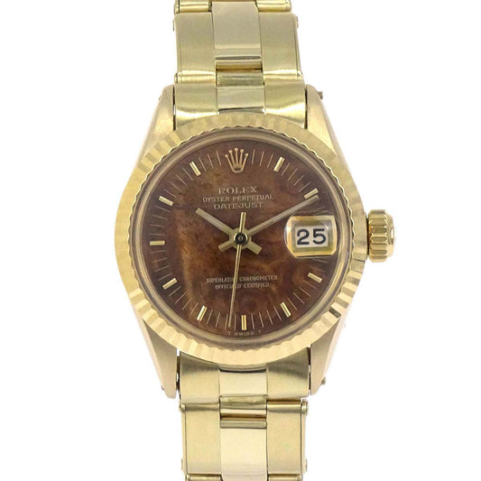 Rolex Oyster Perpetual Datejust 24mm Wood Dial Ref.6517 Watch