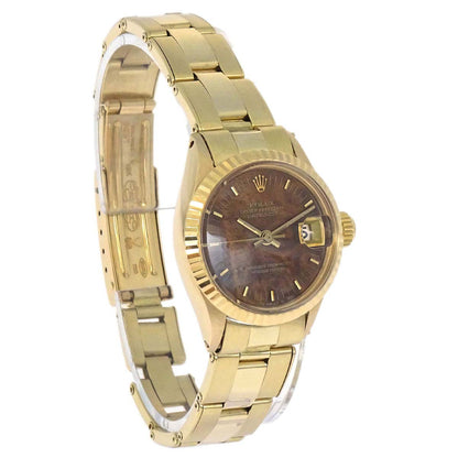 Rolex Oyster Perpetual Datejust 24mm Wood Dial Ref.6517 Watch