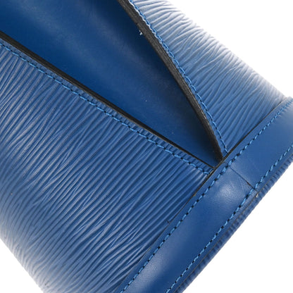 Louis Vuitton 1997 Blue Epi Cluny Shoulder Bag M52255