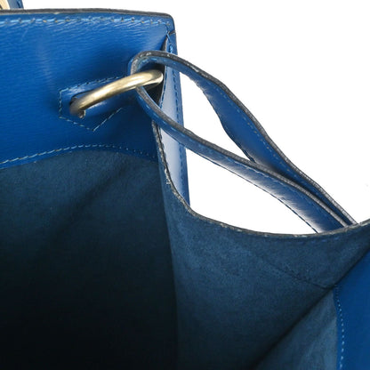 Louis Vuitton 1997 Blue Epi Cluny Shoulder Bag M52255
