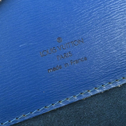 Louis Vuitton 1997 Blue Epi Cluny Shoulder Bag M52255