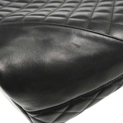 Chanel 2005-2006 Black Calfskin Cambon Ligne Tote Handbag