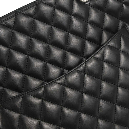 Chanel 2005-2006 Black Calfskin Cambon Ligne Tote Handbag