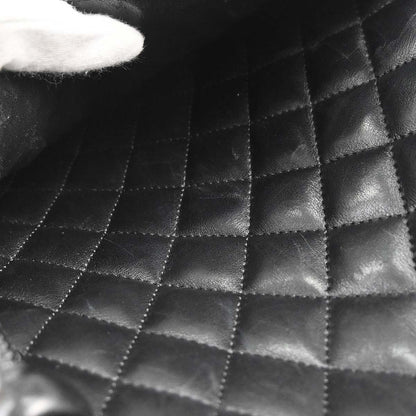 Chanel 2005-2006 Black Calfskin Cambon Ligne Tote Handbag