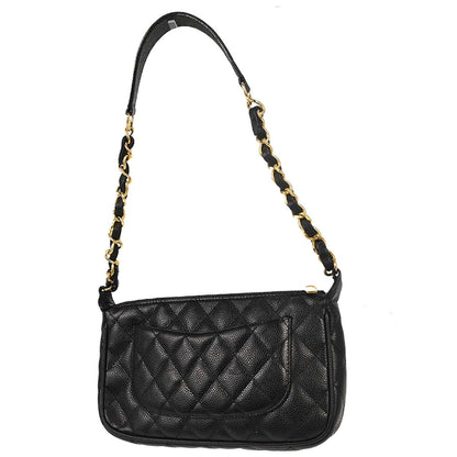 Chanel 2005-2006 Black Caviar Skin Handbag