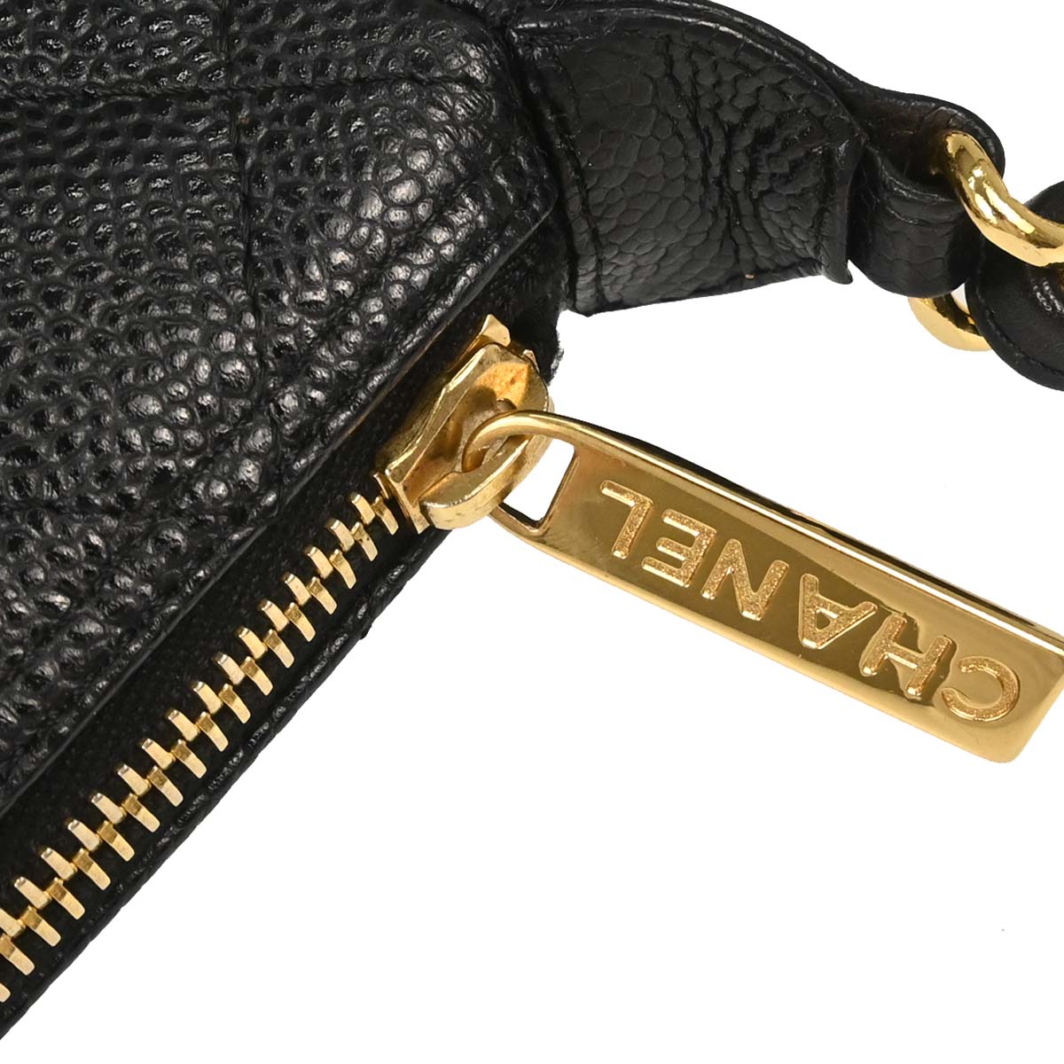 Chanel 2005-2006 Black Caviar Skin Handbag