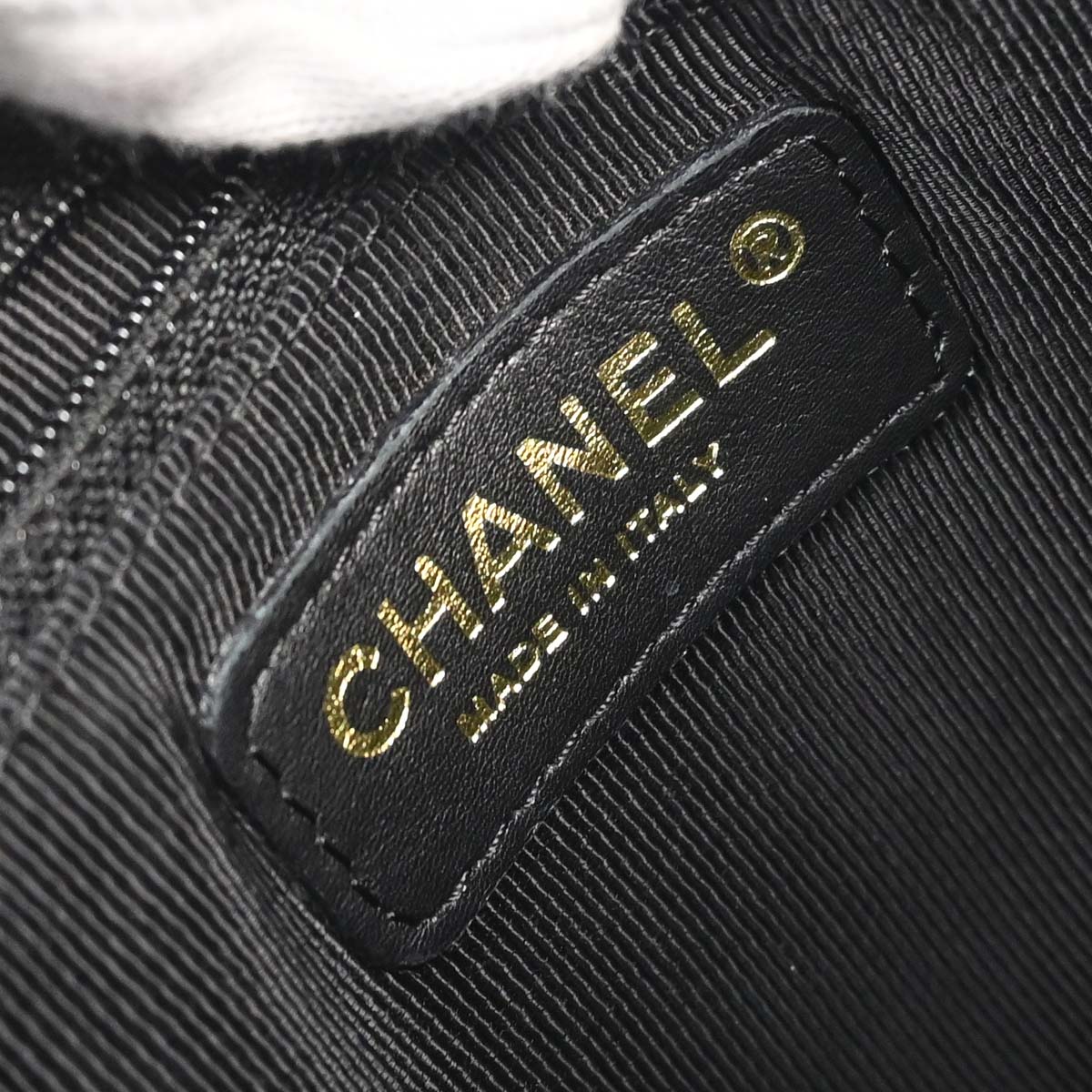 Chanel 2005-2006 Black Caviar Skin Handbag