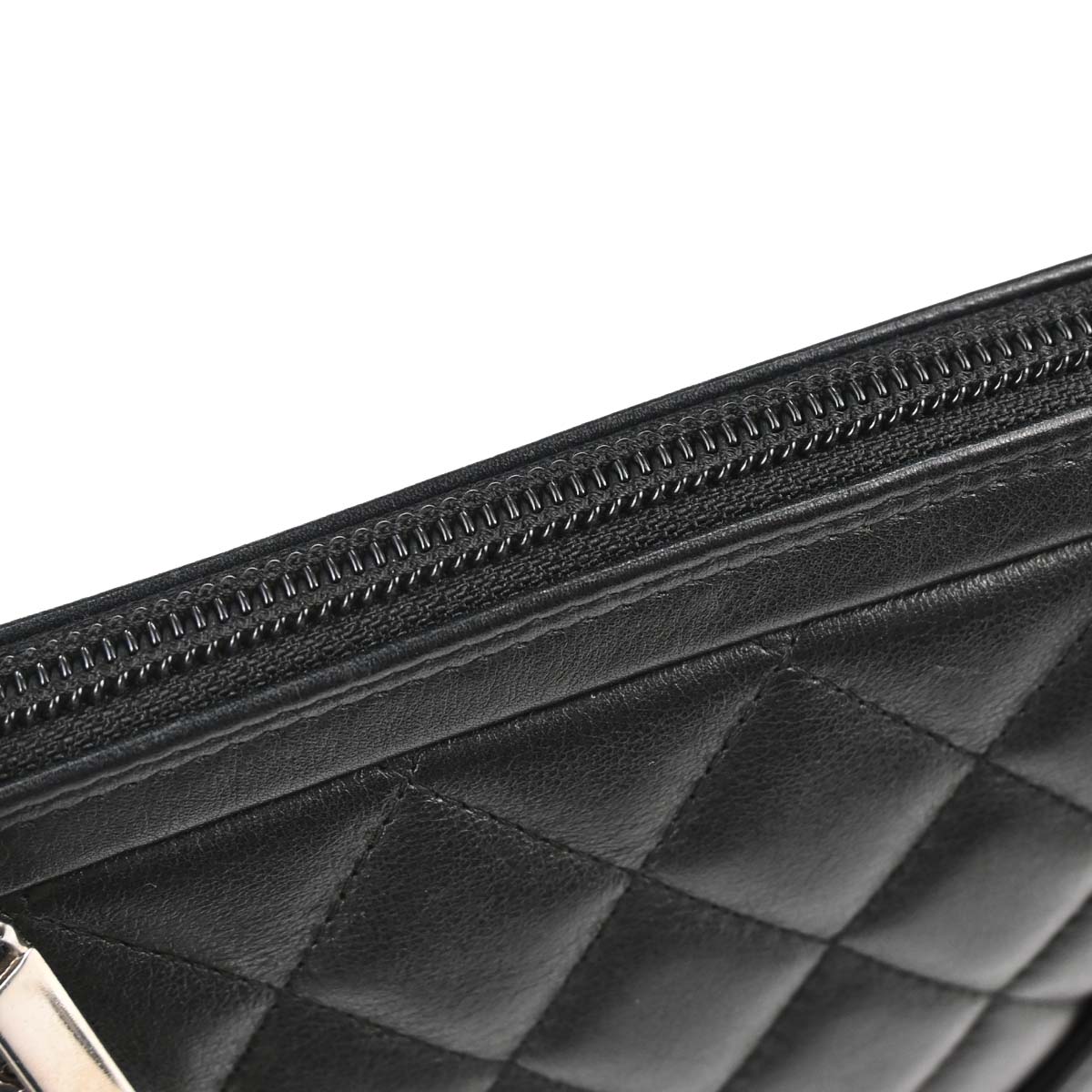 Chanel 2005-2006 Black Calfskin Cambon Ligne Handbag