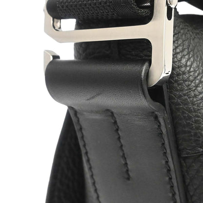 Hermes Black Togo Citynews Shoulder Bag