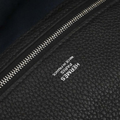 Hermes Black Togo Citynews Shoulder Bag