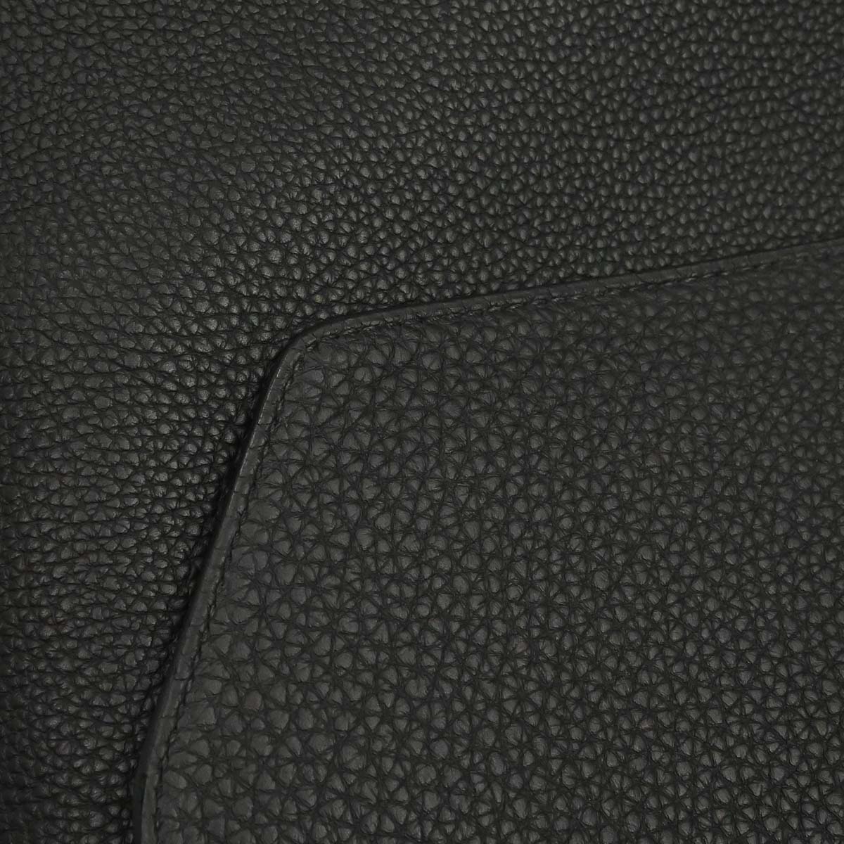 Hermes Black Togo Citynews Shoulder Bag