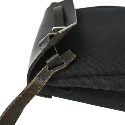 Hermes 2004 Black Natural Toile Officier GM Herbag TPM 2 in 1 Shoulder Bag