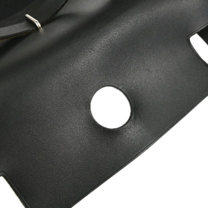 Hermes 2004 Black Natural Toile Officier GM Herbag TPM 2 in 1 Shoulder Bag