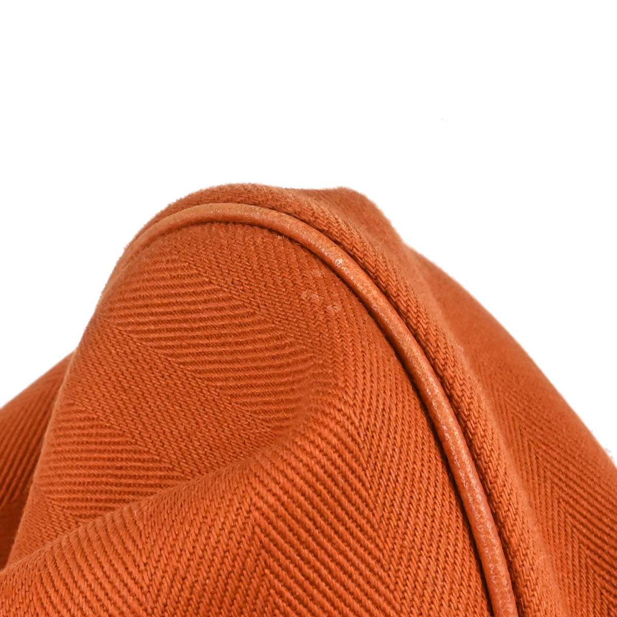 Hermes 2005 Potiron Chevron Vache Liegee Sac Colorado MM Shoulder Bag