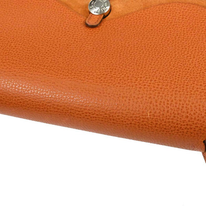 Hermes Potiron Toile Vache Liegee Sac Colorado PM Shoulder Bag