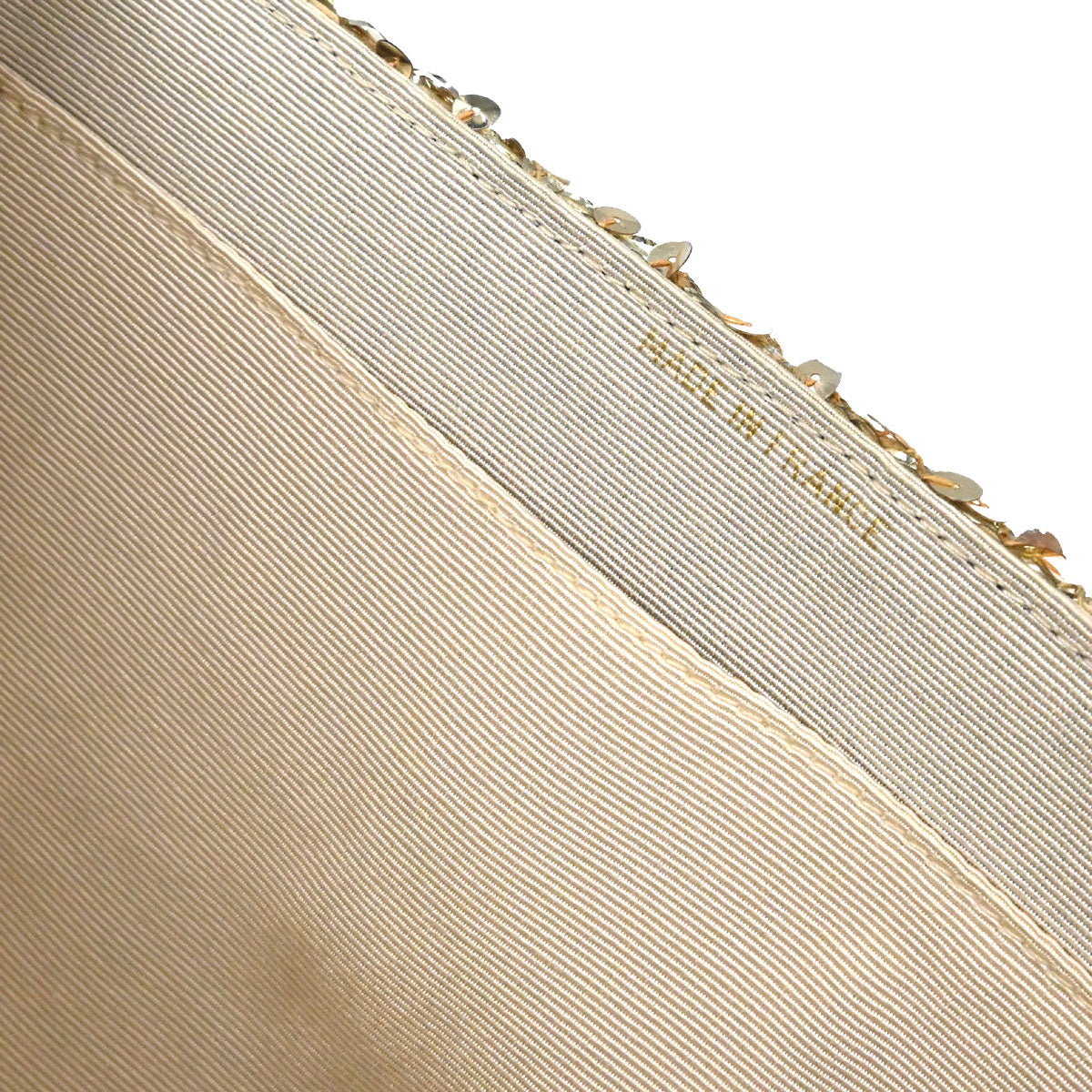Chanel 1989-1991 Gold Sequins Shoulder Bag