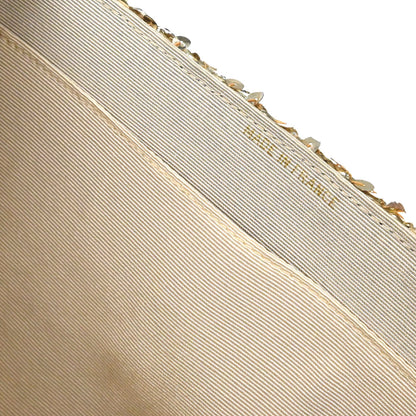 Chanel 1989-1991 Gold Sequins Shoulder Bag