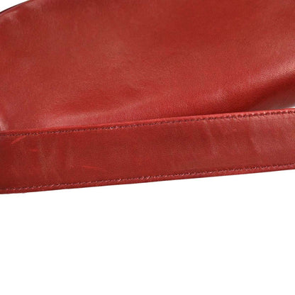 Chanel 2005-2006 Red Lambskin Choco Bar Camellia No.5 CC Handbag