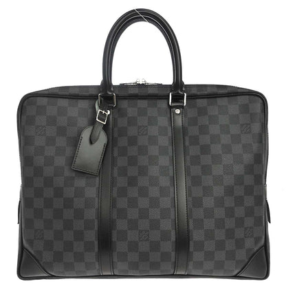 Louis Vuitton Damier Porte Documents Voyage Handbag N41125