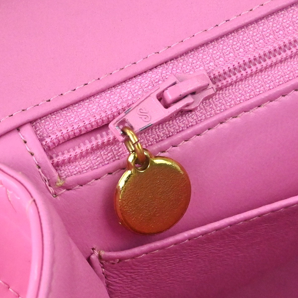 Chanel 1994-1996 Pink Patent Leather Maxi Classic Flap Shoulder Bag